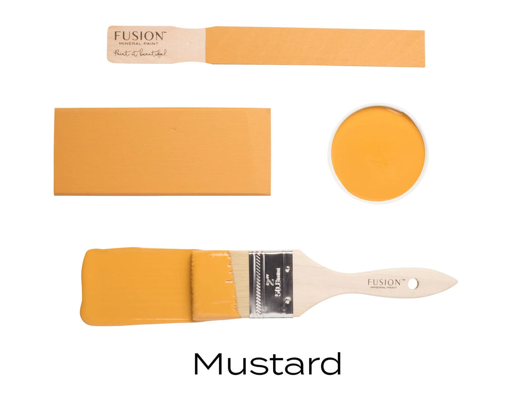 Fusion Mineral Paint - Mustard-BluebirdMercantile