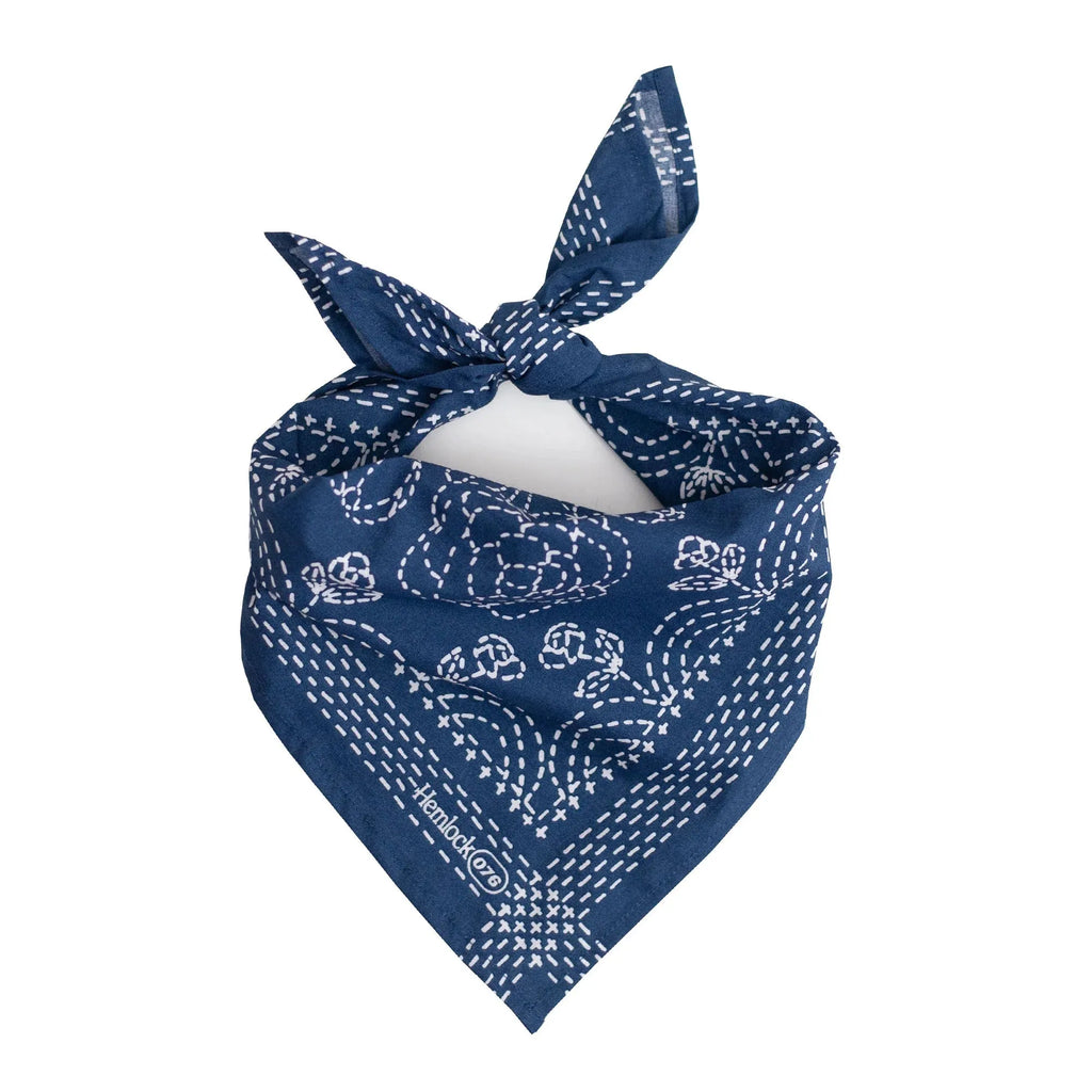 Hemlock Goods Iona # 76 Premium Cotton Handmade Bandana-BluebirdMercantile