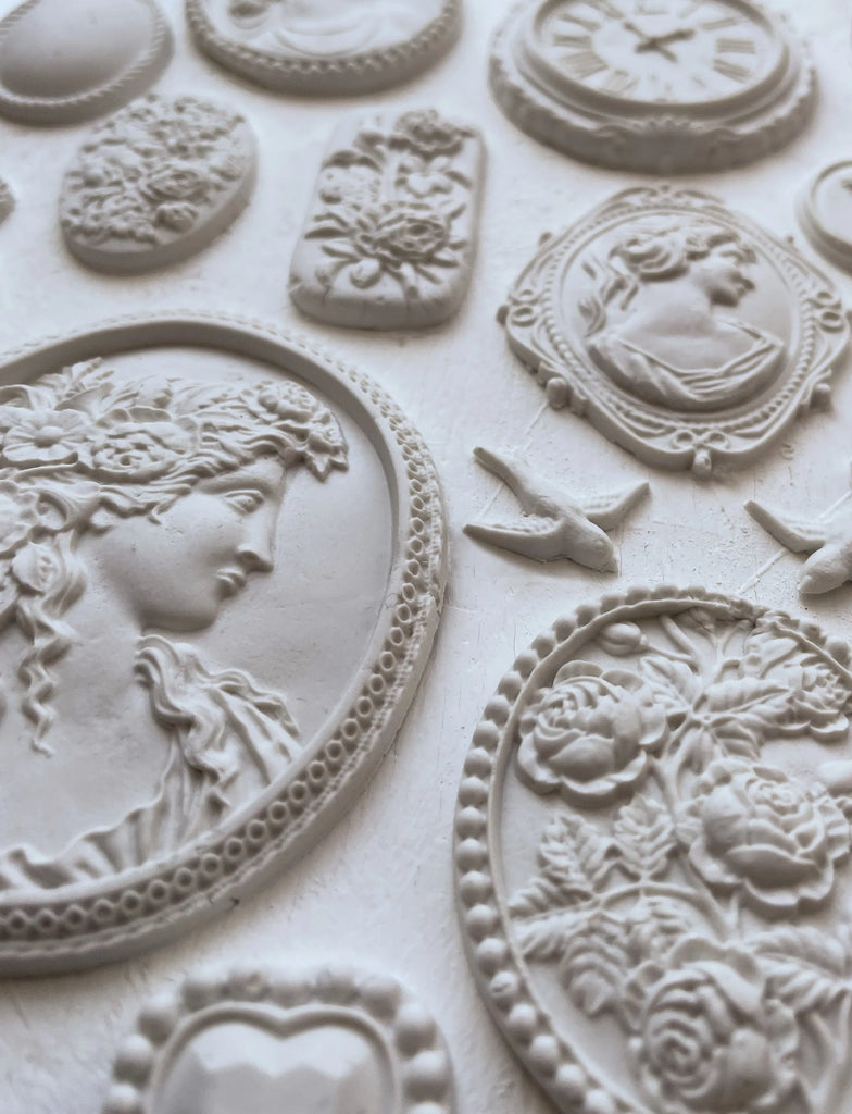 Iron Orchid Design CAMEOS 6×10 DECOR MOULDS™-BluebirdMercantile