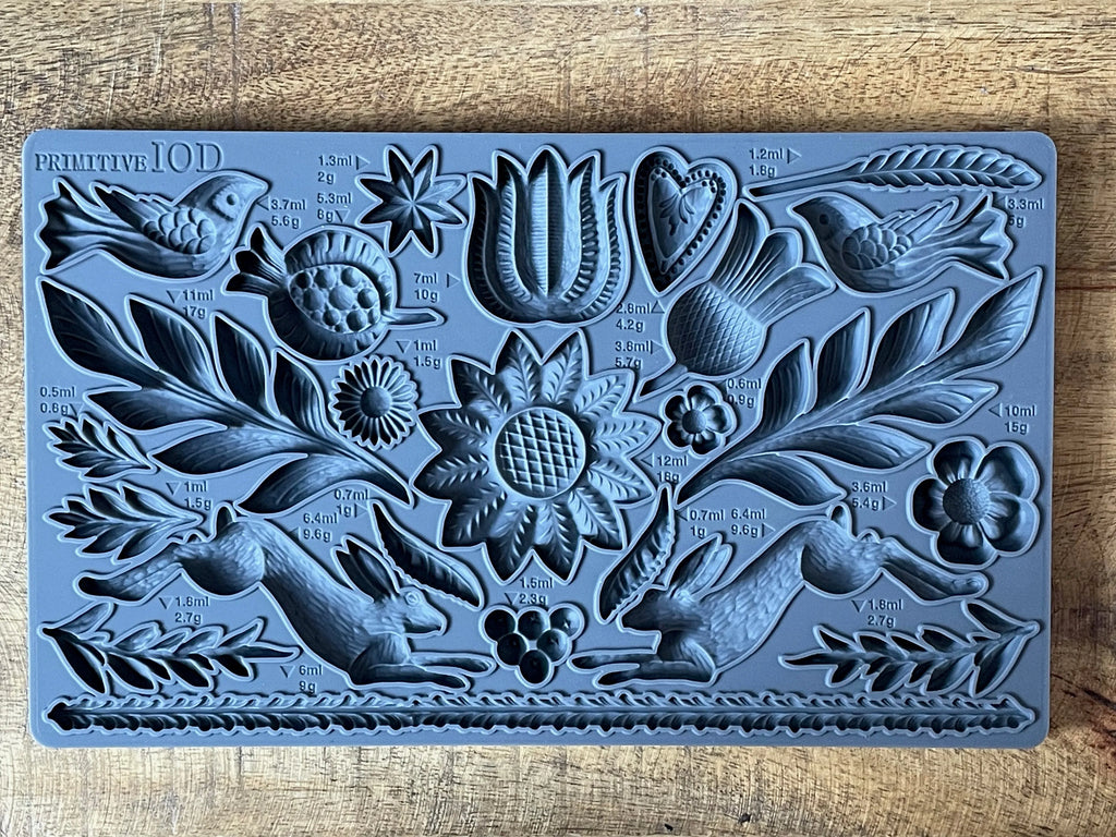 Iron Orchid Design Summer IOD 2023 Primitive 6×10 DECOR MOULD™-BluebirdMercantile