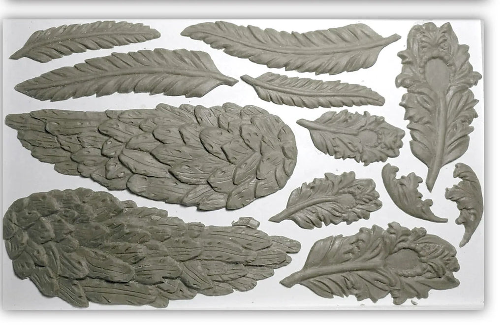 Wings and Feathers 6x10 Decor Moulds™-BluebirdMercantile